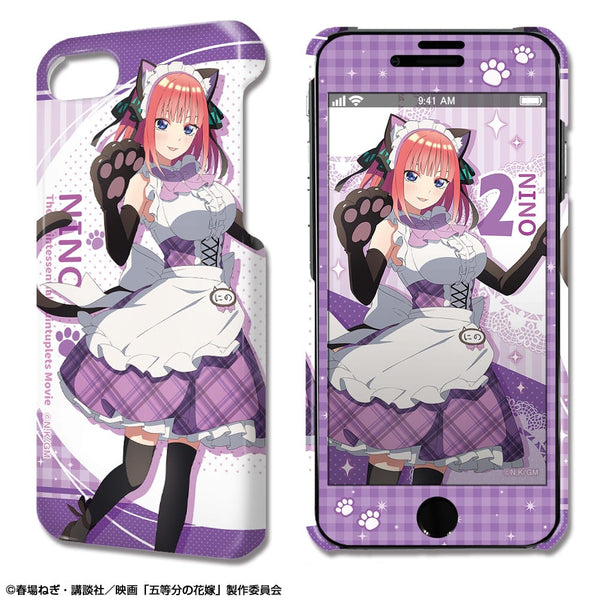 『映画 五等分の花嫁』デザジャケット iPhone SE(第2世代)/8/7/6/6s ケース&保護シート デザイン02 (中野二乃)【描き下ろし】